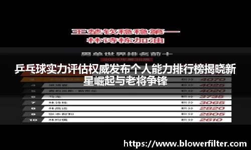 乒乓球实力评估权威发布个人能力排行榜揭晓新星崛起与老将争锋
